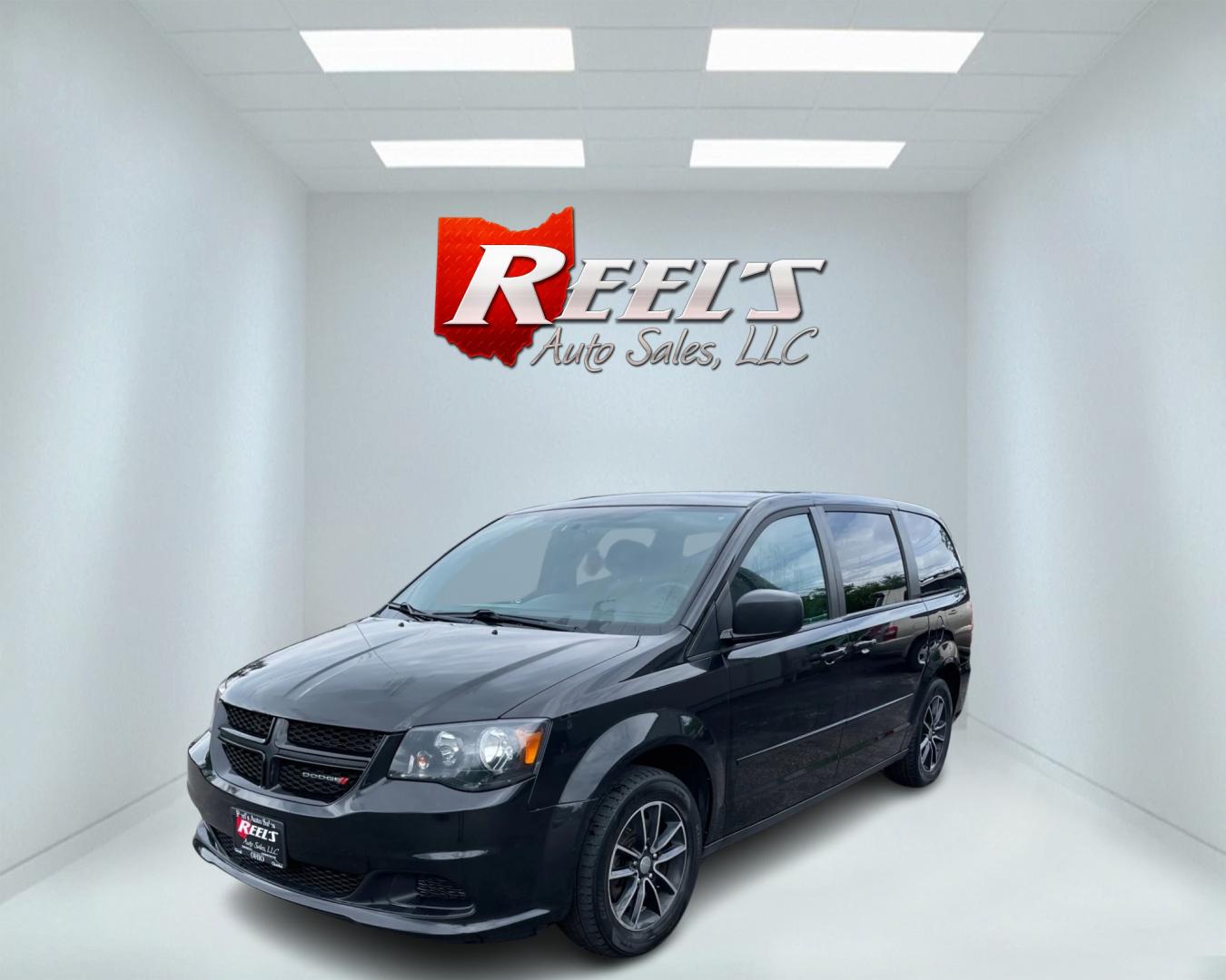 2015 Black /Black Dodge Grand Caravan SE Black Top (2C4RDGBG1FR) with an 3.6L V6 DOHC 24V FFV engine, 6-Speed Automatic transmission, located at 11115 Chardon Rd. , Chardon, OH, 44024, (440) 214-9705, 41.580246, -81.241943 - Photo#0